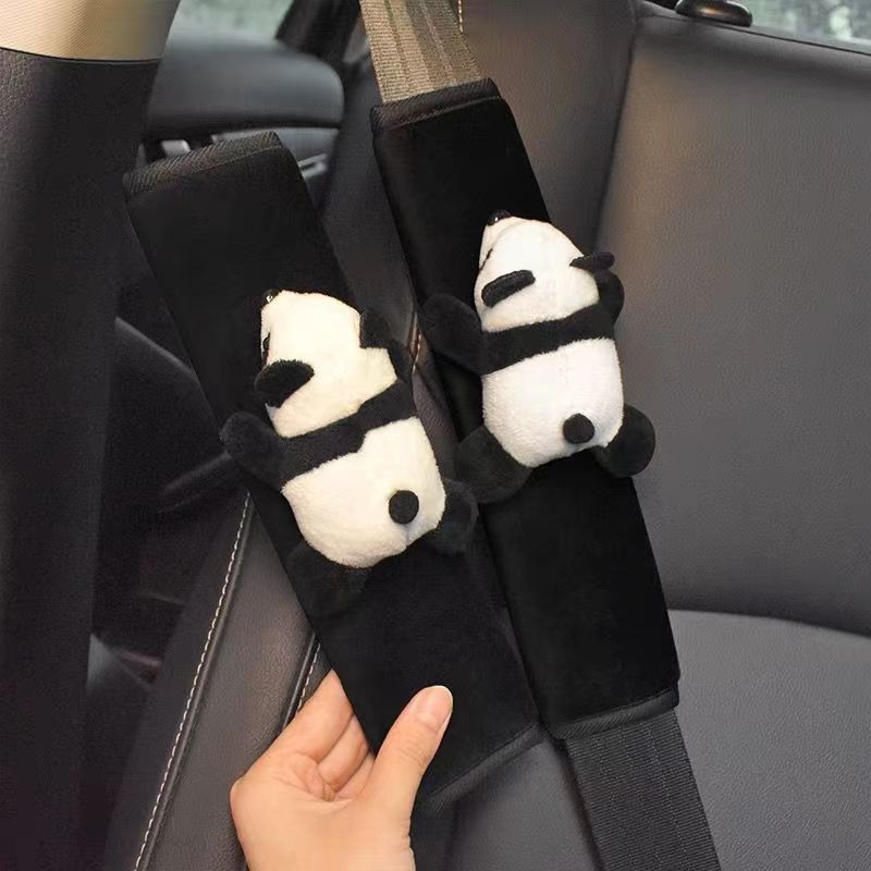 Car Accessories Juicy Couture - Automobile Safety Belt Decoration Cartoon Panda