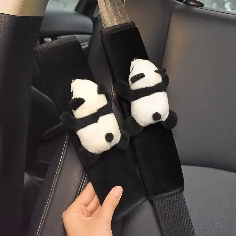 Car Accessories Juicy Couture - Automobile Safety Belt Decoration Cartoon Panda