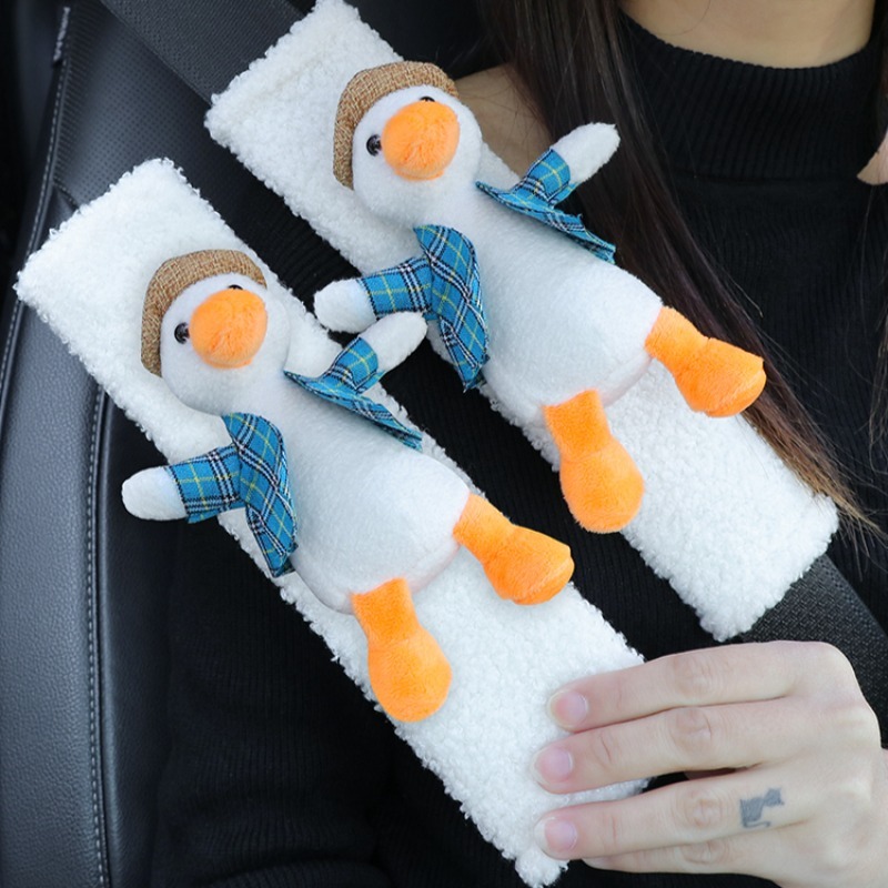 Car Accessories Juicy Couture - Cartoon Car Seat Belt Cover Plush