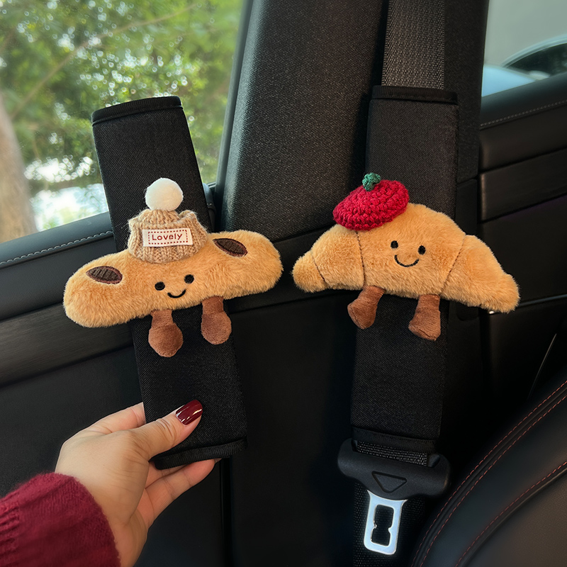 2pcs Cute Croissant Car Seat B - Car Accessories Juicy Couture บทวิจารณ์และราคา