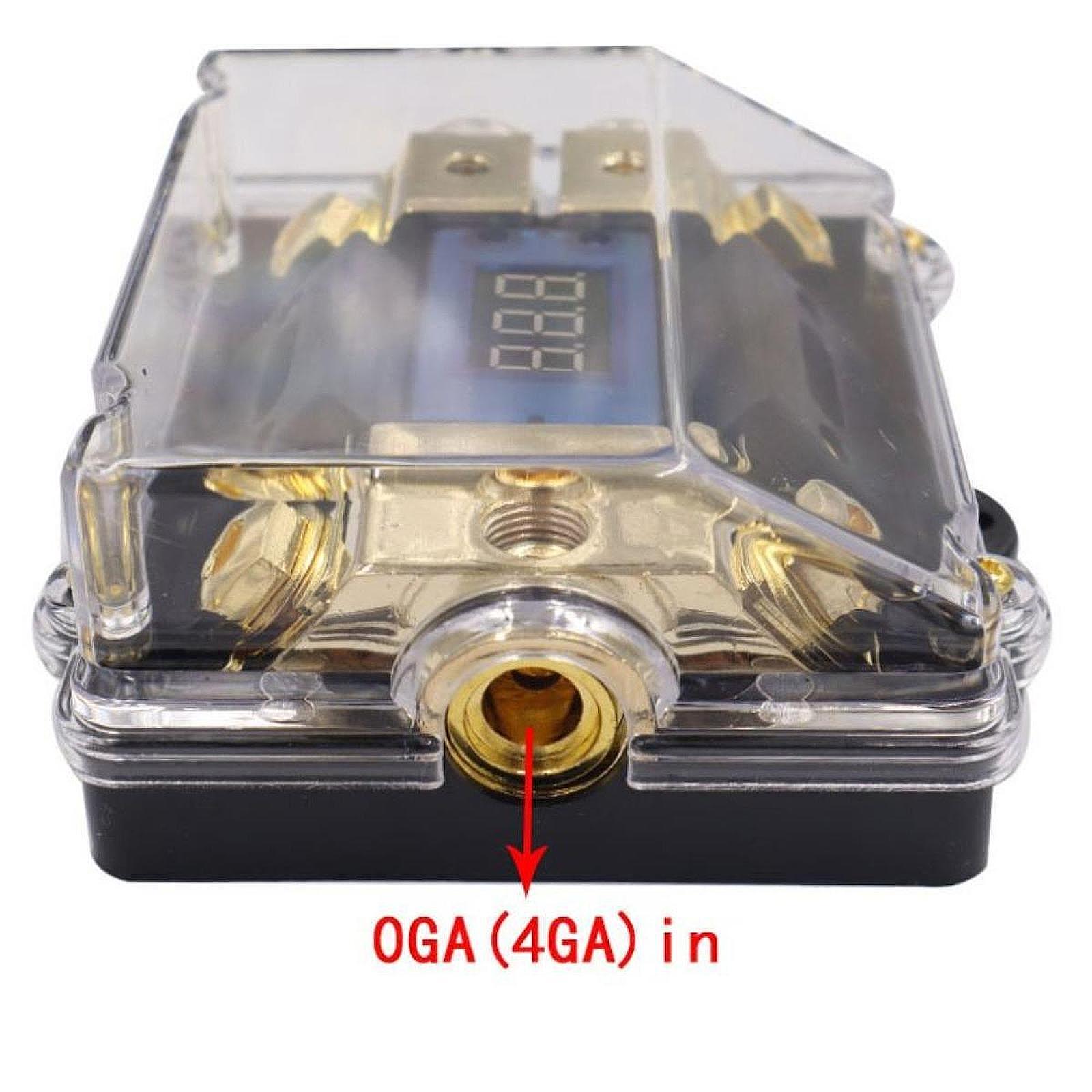Fuse Holder Digital LED Voltag - Car Accessories Sound System บทวิจารณ์และราคา