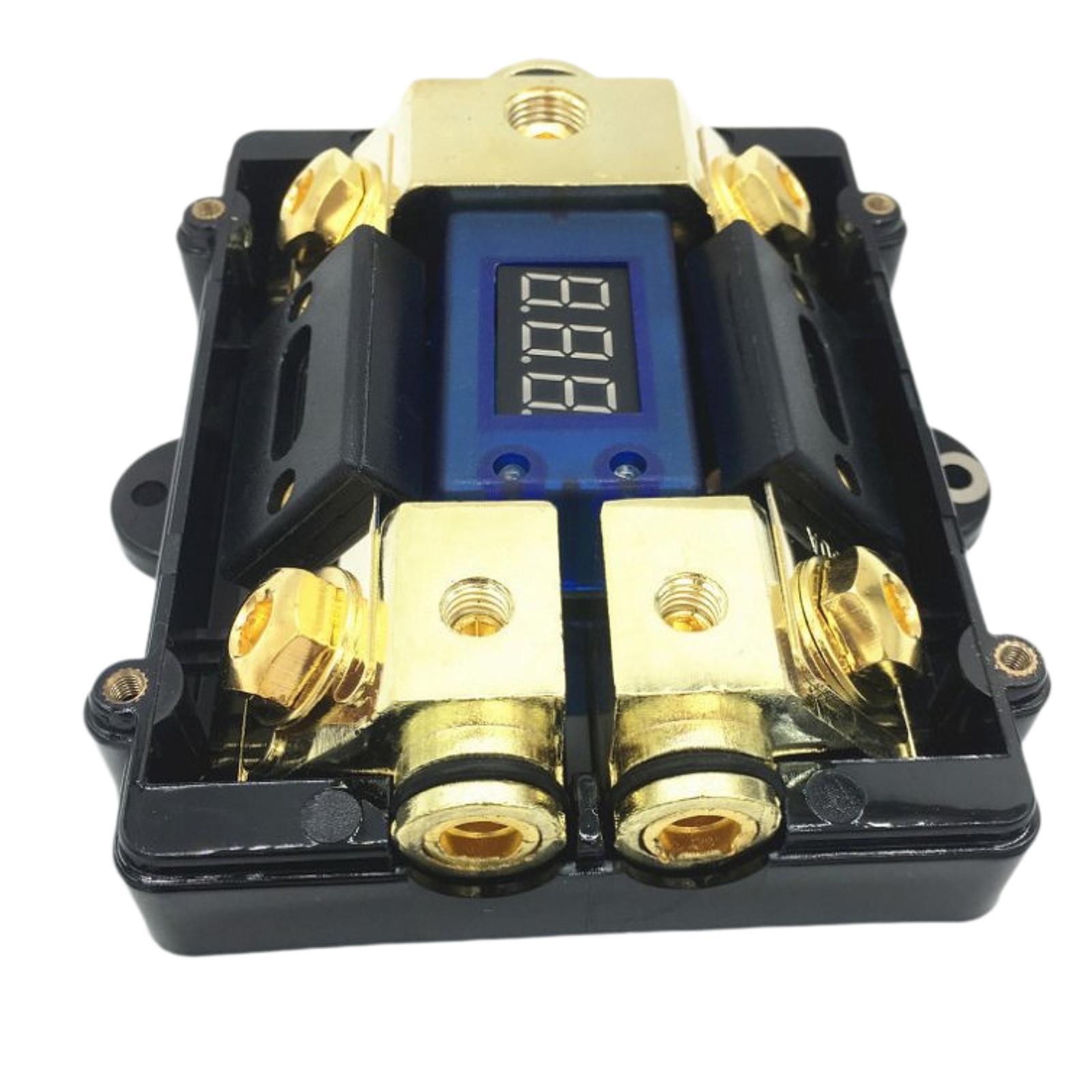 Fuse Holder Digital LED Voltag - Car Accessories Sound System บทวิจารณ์และราคา