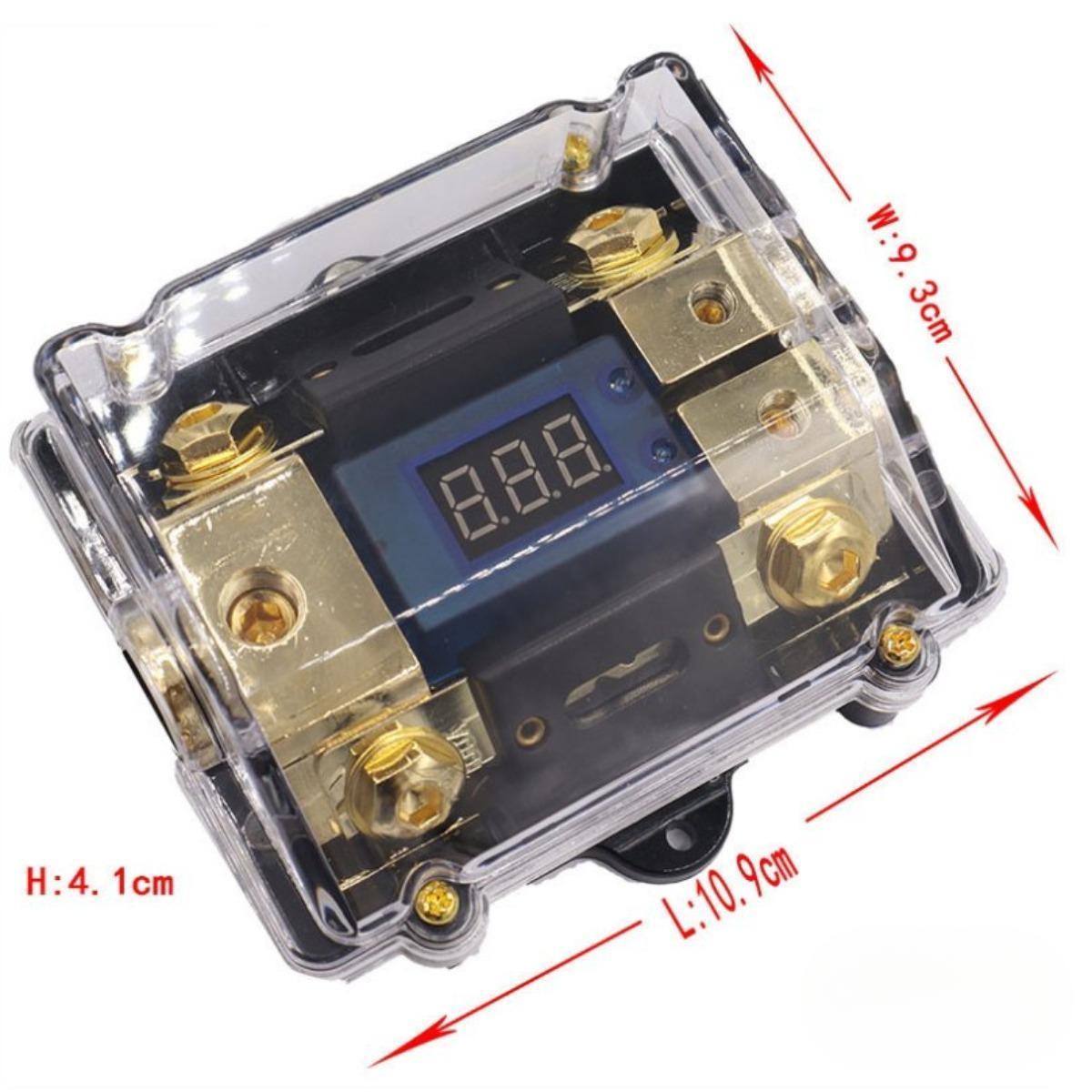 Fuse Holder Digital LED Voltag - Car Accessories Sound System บทวิจารณ์และราคา