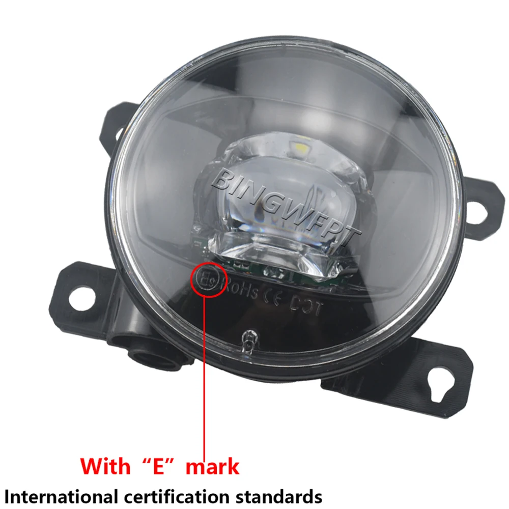 Car LED Lens Fog Lights H11 12 - Car Accessories Xl บทวิจารณ์และราคา