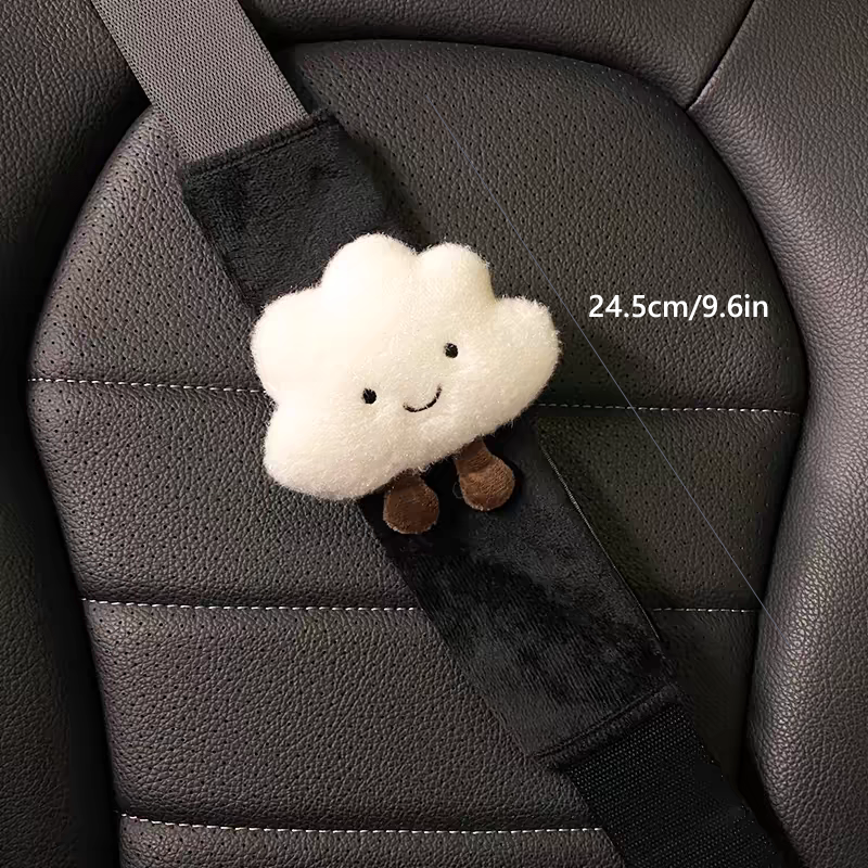2pcs Car Styling Seat Belt Cov - Car Accessories Juicy Couture บทวิจารณ์และราคา