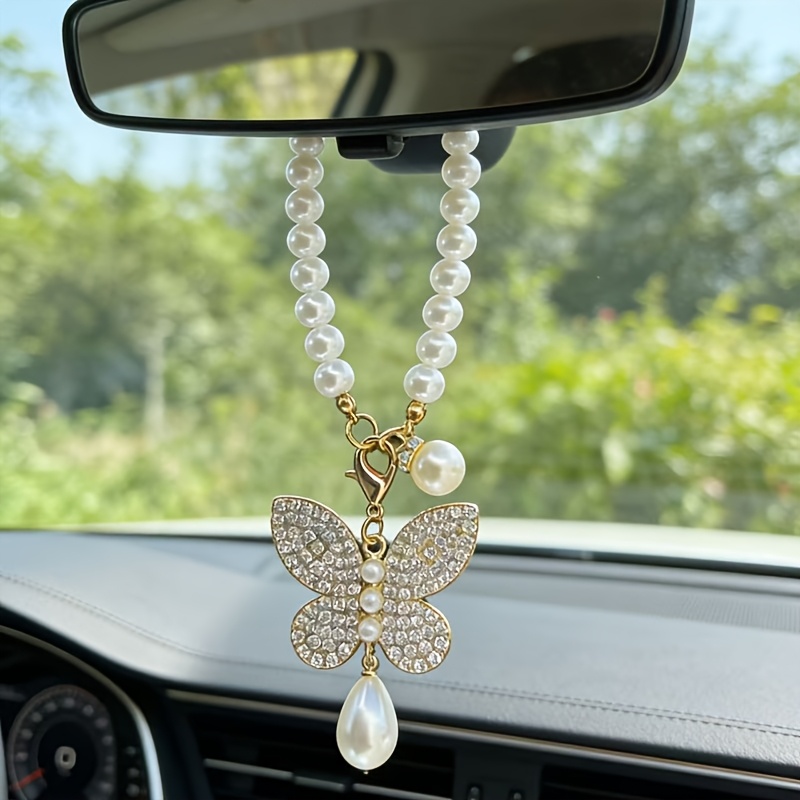 Pearl Butterfly Car Rearview M - Car Accessories Juicy Couture บทวิจารณ์และราคา