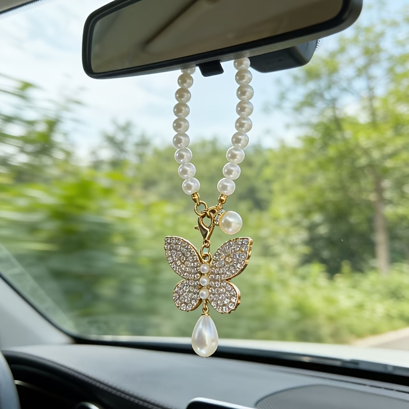 Pearl Butterfly Car Rearview M - Car Accessories Juicy Couture บทวิจารณ์และราคา