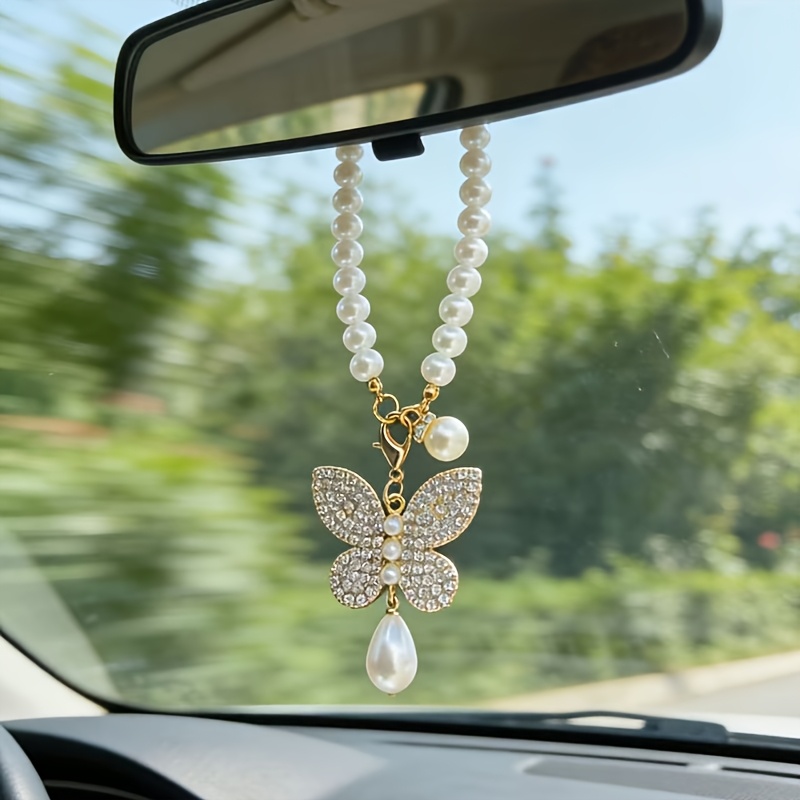Pearl Butterfly Car Rearview M - Car Accessories Juicy Couture บทวิจารณ์และราคา