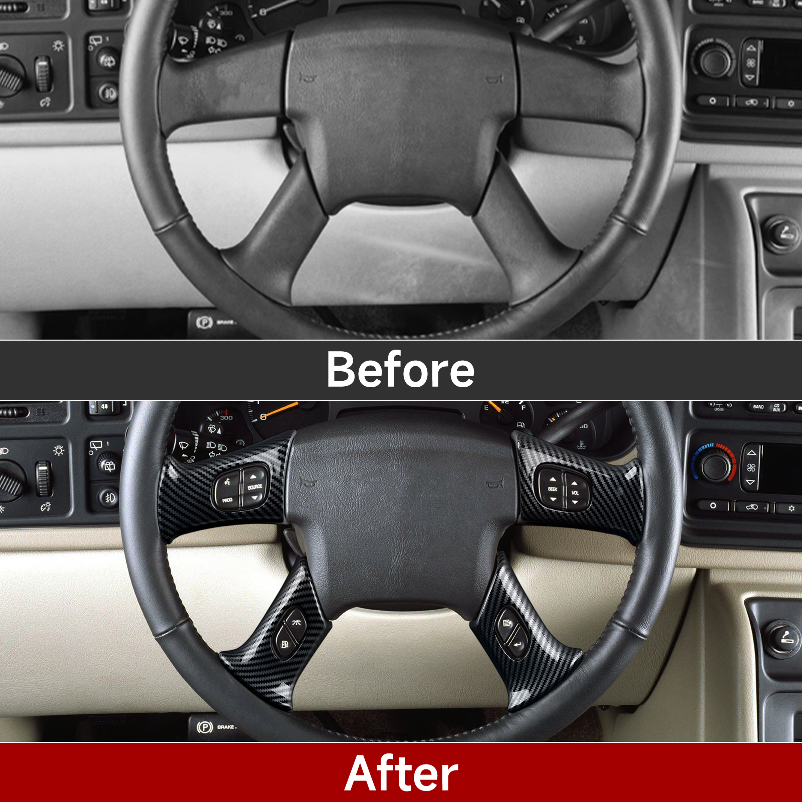 ABS Steering Wheel Panel Cover - Car Accessories Xl บทวิจารณ์และราคา