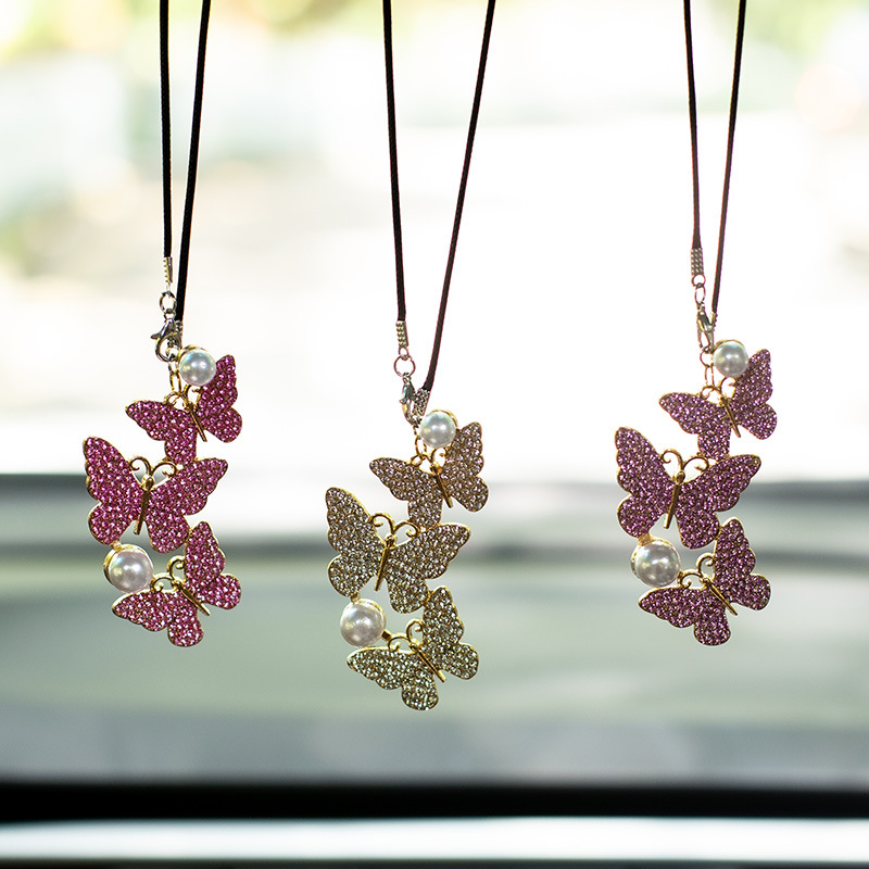 Butterfly Car Hanging Pendant  - Car Accessories Juicy Couture บทวิจารณ์และราคา