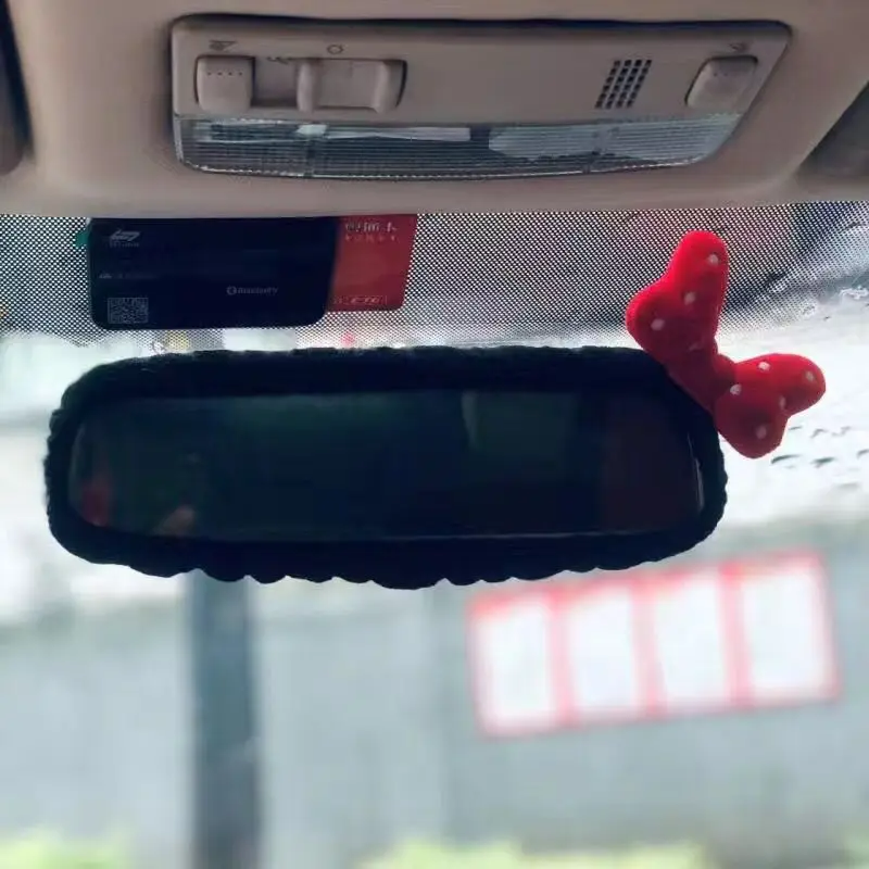 Cute Bowknot Car Headrest Neck - Car Accessories Juicy Couture บทวิจารณ์และราคา