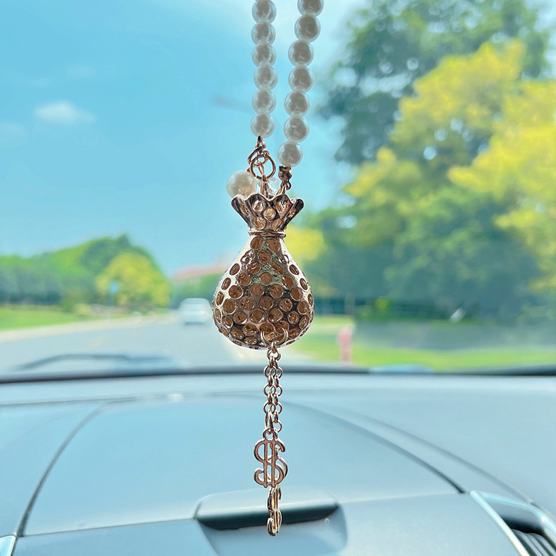 Creative Crystal Purse Rearvie - Car Accessories Juicy Couture บทวิจารณ์และราคา