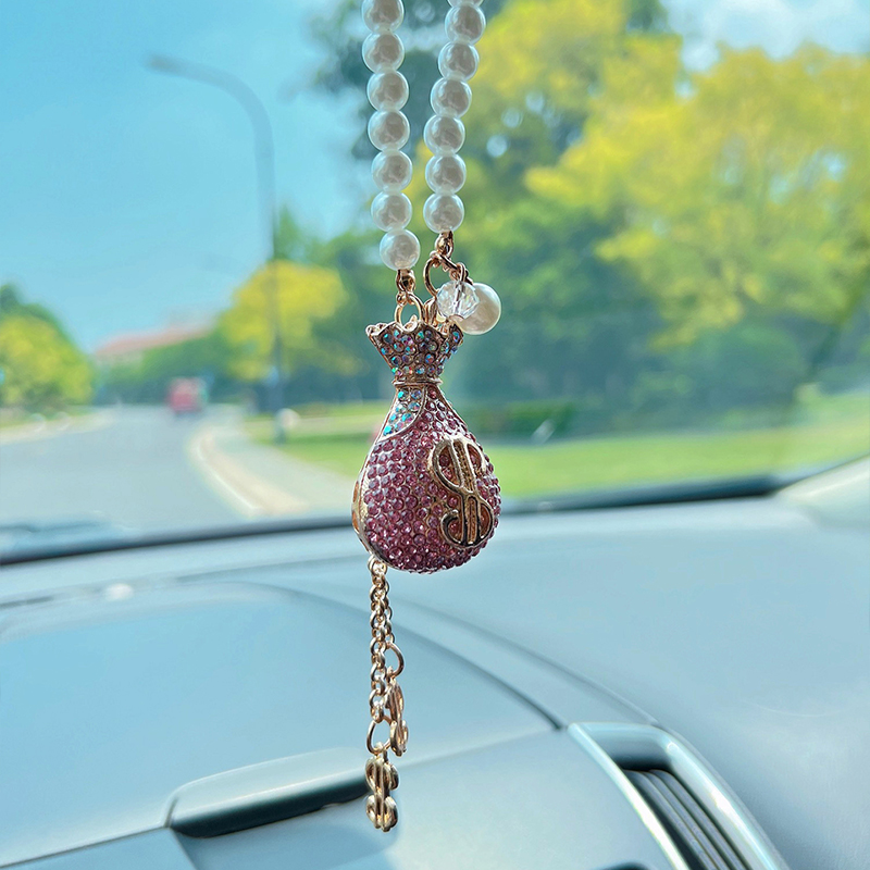 Creative Crystal Purse Rearvie - Car Accessories Juicy Couture บทวิจารณ์และราคา